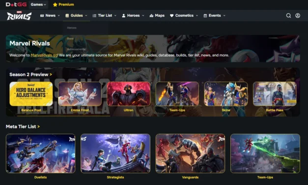 MarvelRivals.gg Review – Exploring the Features, Content, and Community