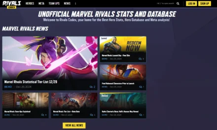 Rivals Codex: The Ultimate Marvel Rivals Companion for Meta, Characters, and Synergy Guides